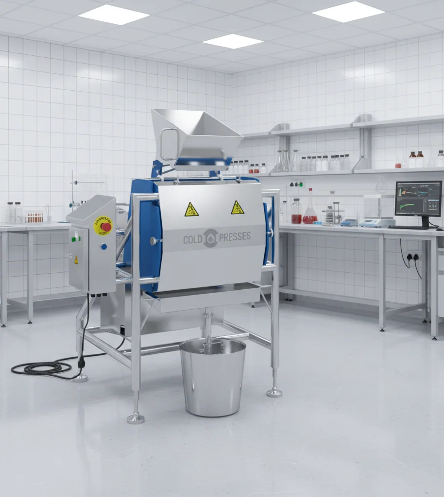 Coldpress testlocatie wageningen